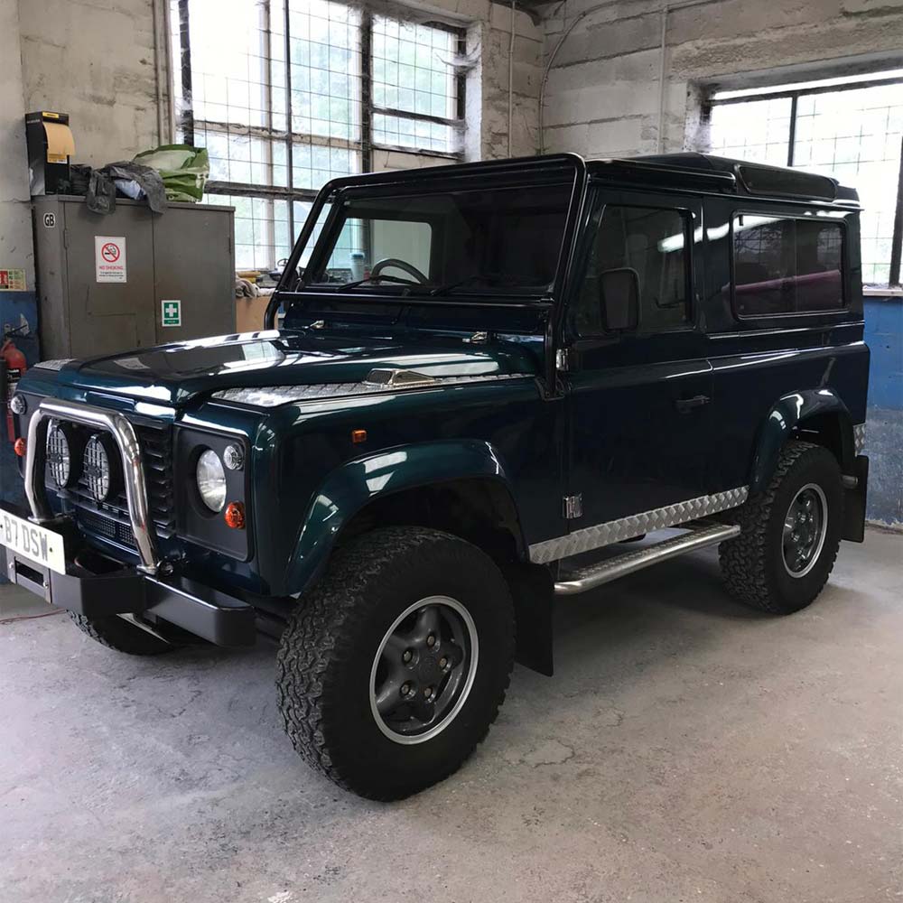 Land Rover Defender refinished