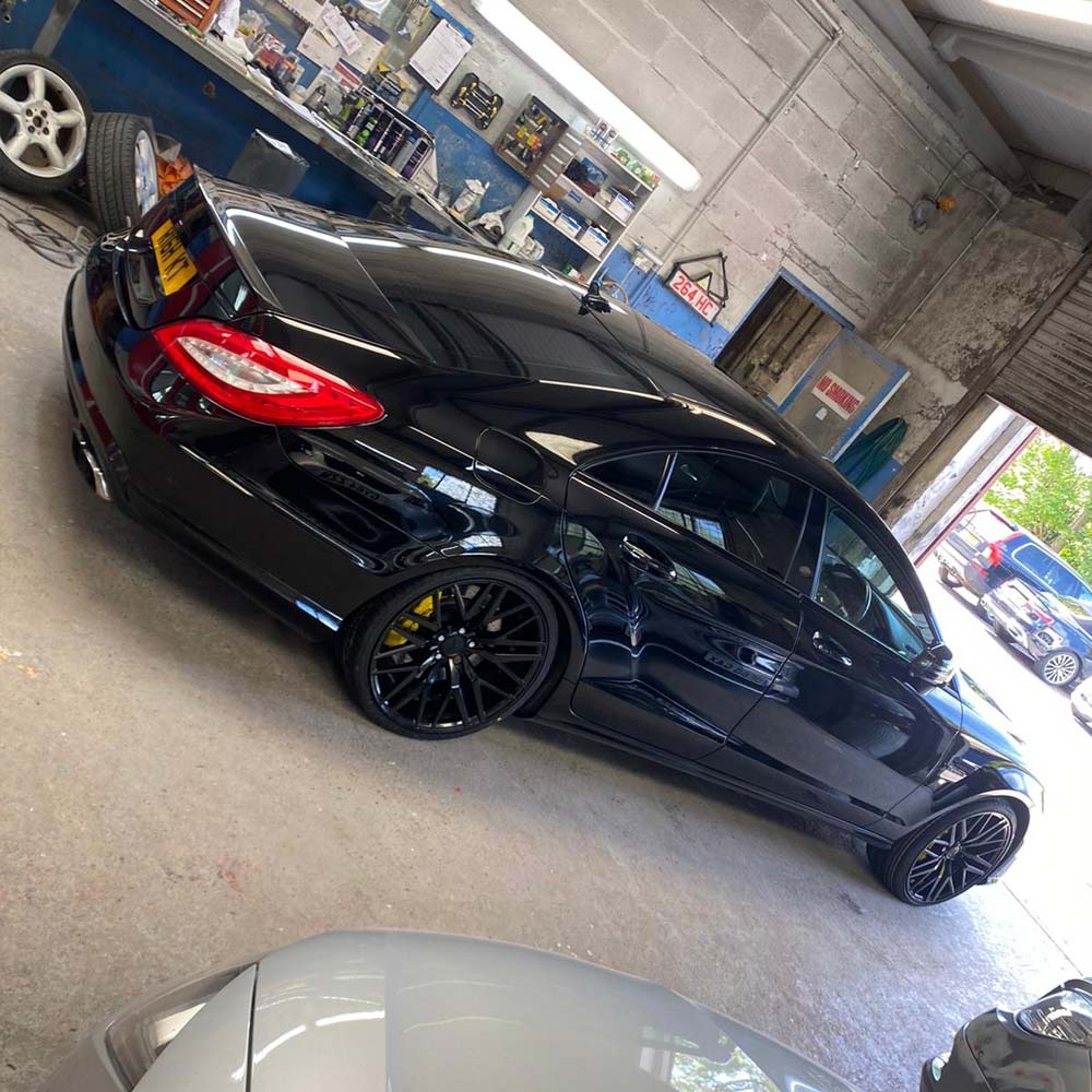 Mercedes refinished side