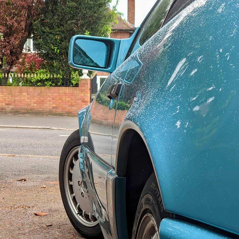 Mercedes refinished rear